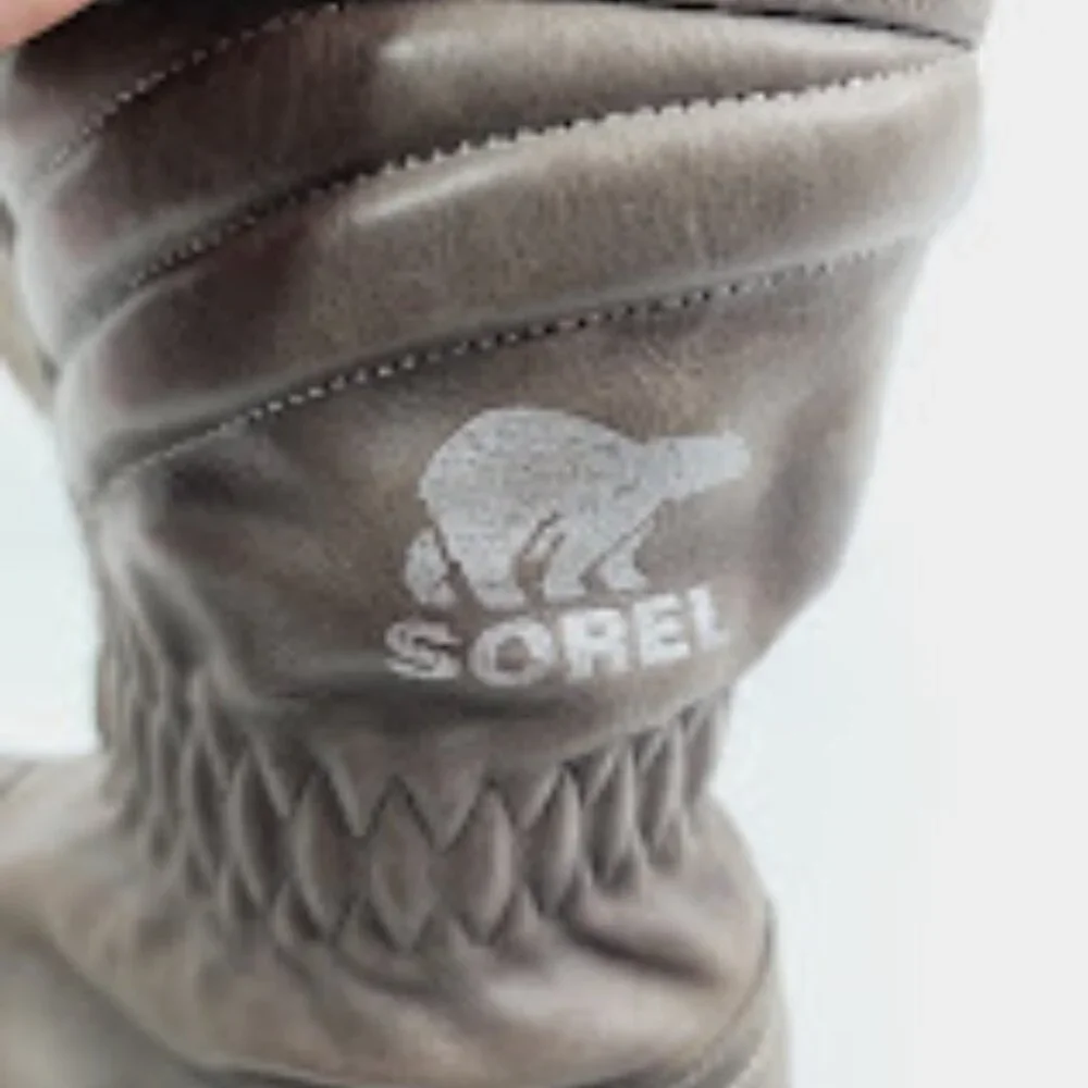 Sorel Women's Taupe‎ Firenzy NL1584-051 Leather Ankle Winter Boots Size 7.5